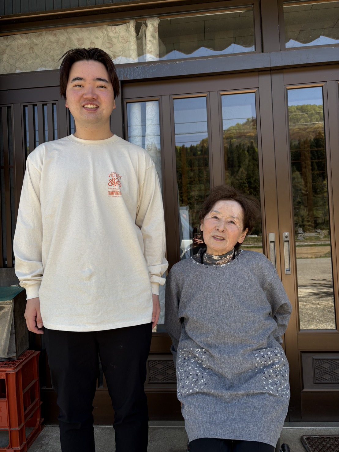 布団を寄付してくださった只見の方々