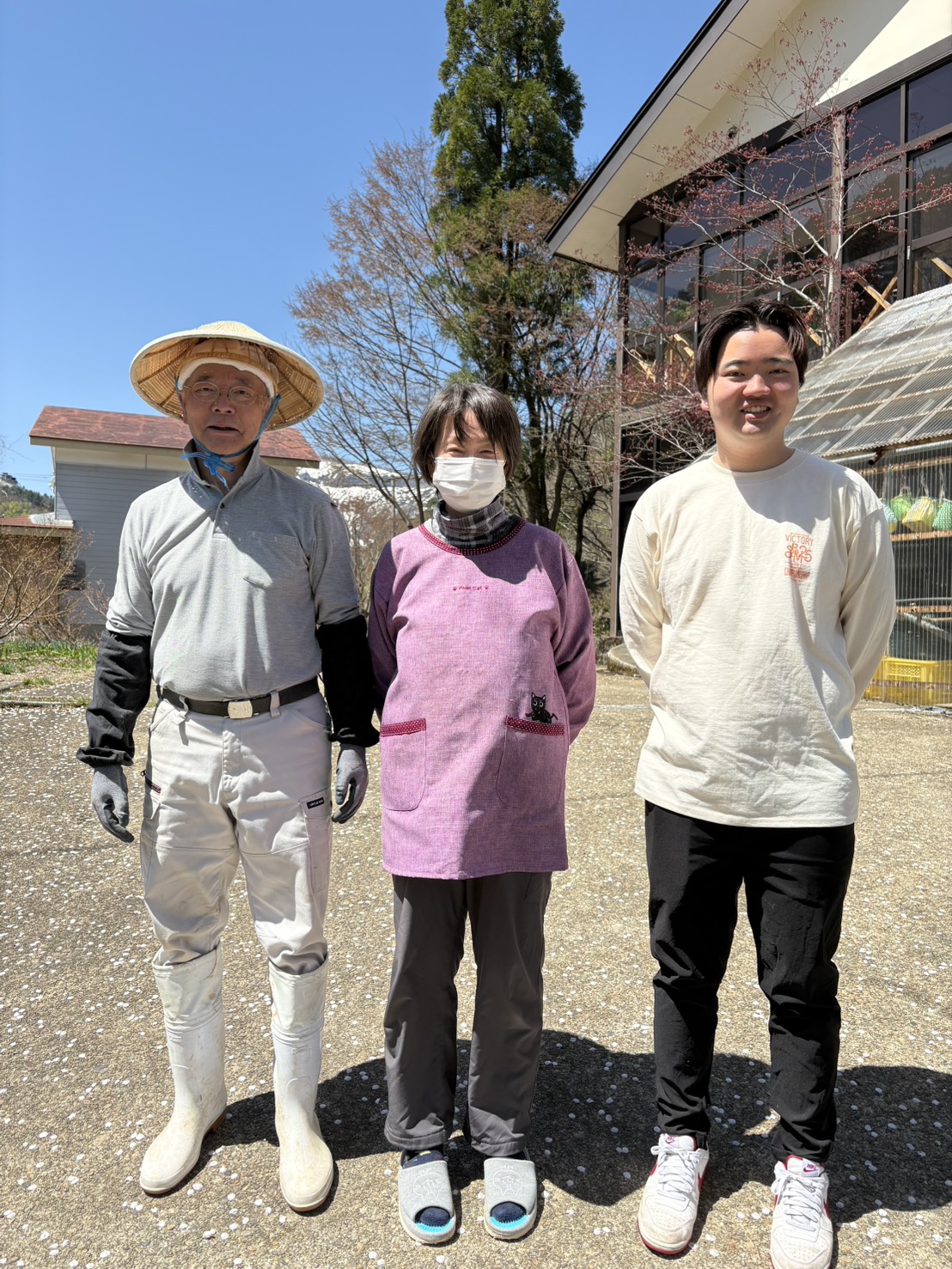 布団を寄付してくださった只見の方々