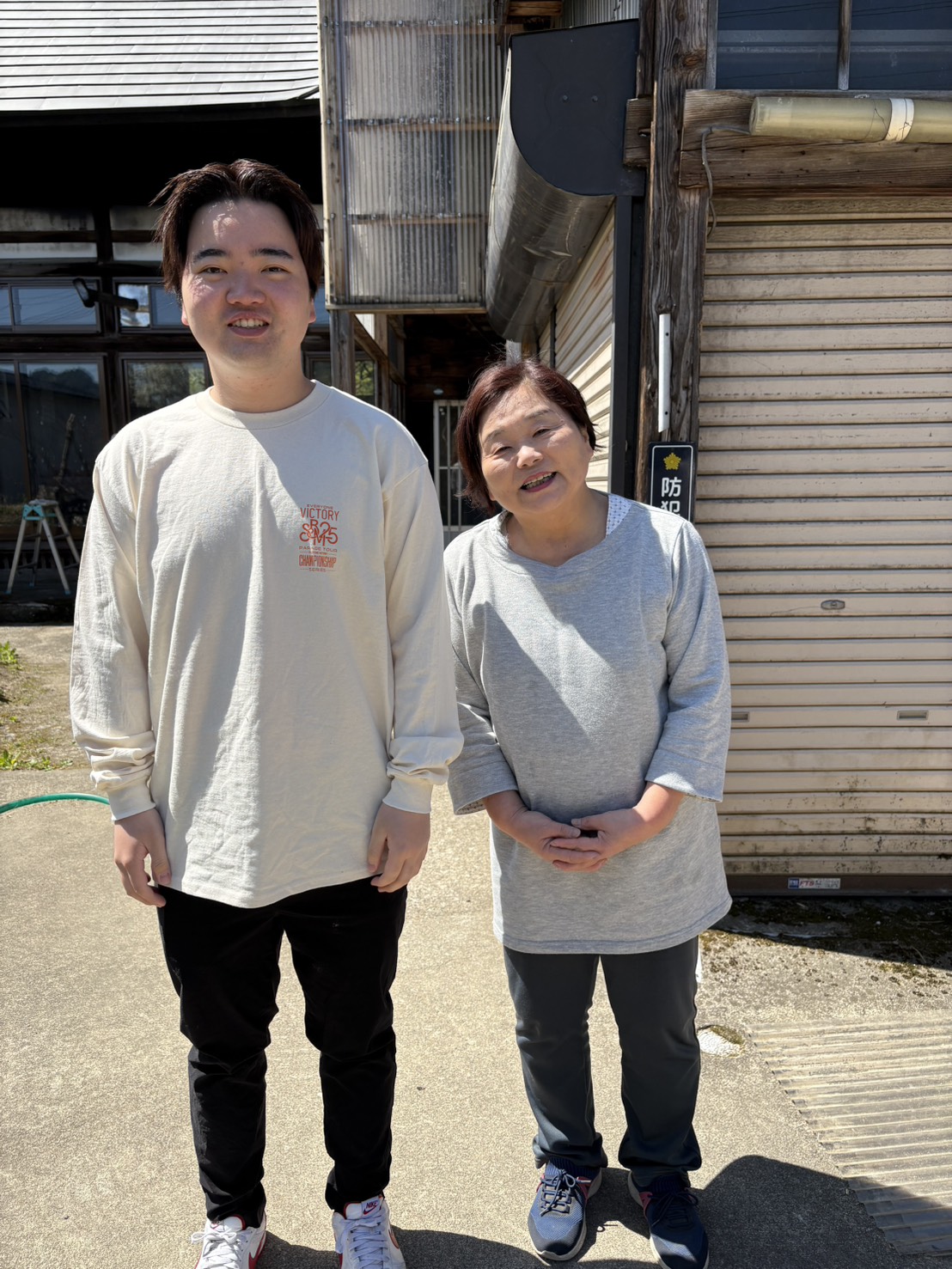 布団を寄付してくださった只見の方々